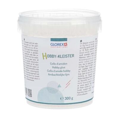 GLOREX GmbH Knutsellijm, 300 g, zetmeellijm GLOREX GmbH Knutsellijm, 300 g, zetmeellijm
