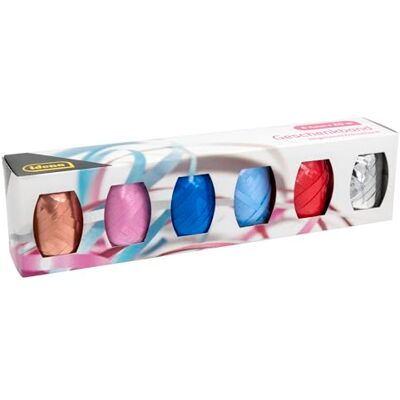 Idena Eiknail, 6 rollen, 20 m x 5 mm, diverse kleuren, 436039 Idena Eiknail, 6 rollen, 20 m x 5 mm, diverse kleuren, 436039