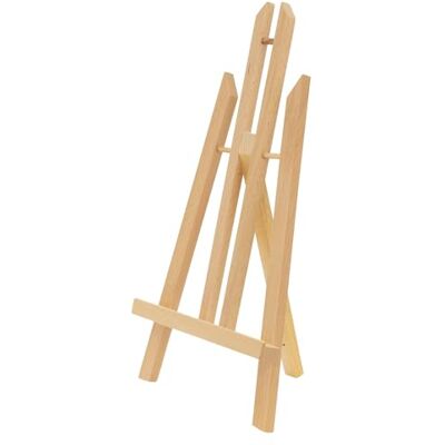 ECD Germany Tafelschildersezel van hout, 40,5 cm hoog, opvouwbaar, verstelbaar, voor presentatie van canvas en lijsten, evenementen, tentoonstellingen, met accessoirehouder, ezel met drie poten ECD Germany Tafelschildersezel van hout, 40,5 cm hoog, opvouwbaar, verstelbaar, voor presentatie van canvas en lijsten, evenementen, tentoonstellingen, met accessoirehouder, ezel met drie poten