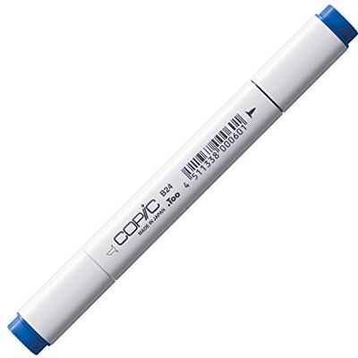 Copic 24 Sky klassieke markeerstiften type B professionele marker op alcoholbasis, brede en fijne punt Copic 24 Sky klassieke markeerstiften type B professionele marker op alcoholbasis, brede en fijne punt