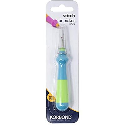 KORBOND 110133 snijder, antislip handvat, blauw/groen, 1 KORBOND 110133 snijder, antislip handvat, blauw/groen, 1