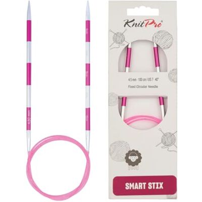 KnitPro KP42110 rondbreinaalden, 100 cm x 4,5 mm, roze KnitPro KP42110 rondbreinaalden, 100 cm x 4,5 mm, roze
