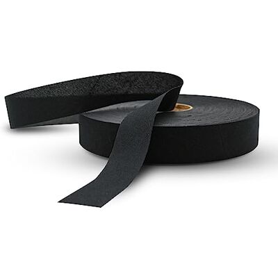 DOJA Barcelona Zwarte naaiband 1 rol bies naaien 100 m breedte 50 mm polyester zwarte band bies per meter voor naaiband, naaiband, naaistrim, bies fournituren DOJA Barcelona Zwarte naaiband 1 rol bies naaien 100 m breedte 50 mm polyester zwarte band bies per meter voor naaiband, naaiband, naaistrim, bies fournituren