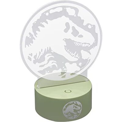 Joy Toy Jurassic World Dominion LED-sjabloon, 17 x 5 x 23 cm Joy Toy Jurassic World Dominion LED-sjabloon, 17 x 5 x 23 cm
