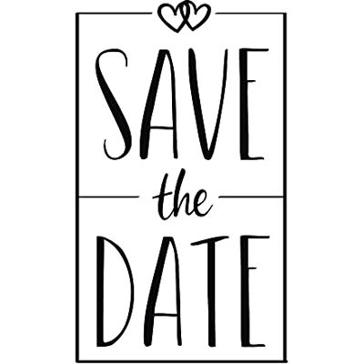 Rayher 29202000 Save the Date stempelkussen voor bruiloft, doop, communie, verjaardag, feest, uitnodigingsdecoratie Rayher 29202000 Save the Date stempelkussen voor bruiloft, doop, communie, verjaardag, feest, uitnodigingsdecoratie