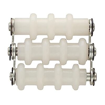 The Beadsmith Stijltang Metalen elementen 4,4 x 3,8 cm met drie nylon rollen van 3 cm Maak de draad recht, verwijder kreuken, vouwen en bereid voor op het verpakken van garen en The Beadsmith Stijltang Metalen elementen 4,4 x 3,8 cm met drie nylon rollen van 3 cm Maak de draad recht, verwijder kreuken, vouwen en bereid voor op het verpakken van garen en