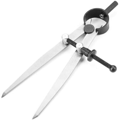 Walfront Verstelbare Vergrendelbare Stalen Dispenser 100 mm Roterende Kras Leer Kompas Naaien Gereedschap Voor Geometrie Tekening Tekening Walfront Verstelbare Vergrendelbare Stalen Dispenser 100 mm Roterende Kras Leer Kompas Naaien Gereedschap Voor Geometrie Tekening Tekening
