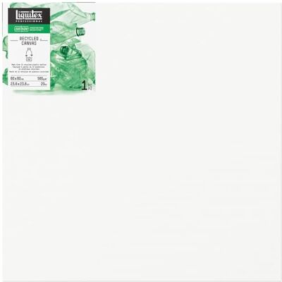 Liquitex 416060060 Canvas, gerecycled, van 100% gerecycled kunststof, hoogwaardig canvas met 565 g/m², FSC, 3-voudig gegrond voor olie en acrylverf, traditioneel, 60 x 60 cm Liquitex 416060060 Canvas, gerecycled, van 100% gerecycled kunststof, hoogwaardig canvas met 565 g/m², FSC, 3-voudig gegrond voor olie en acrylverf, traditioneel, 60 x 60 cm