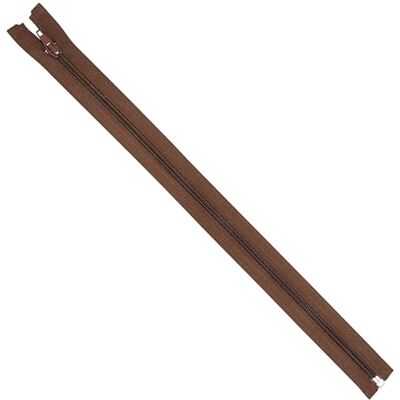 AERZETIX Set van 8 spiraalritssluitingen nr. 5 40 cm deelbaar met schuiver van nylon polyester metaal kleur bruin naaien creaties DIY textiel AERZETIX Set van 8 spiraalritssluitingen nr. 5 40 cm deelbaar met schuiver van nylon polyester metaal kleur bruin naaien creaties DIY textiel