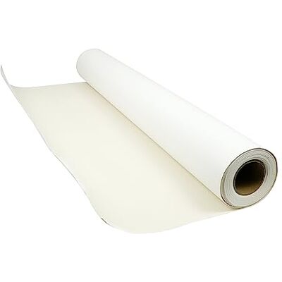 Exerz Katoenen canvas rol, 76 cm x 10 m, 330 g/m², acrylverf, olieverf, inkjetdruk, hoogwaardig materiaal voor artistieke meesterwerken (katoen) Exerz Katoenen canvas rol, 76 cm x 10 m, 330 g/m², acrylverf, olieverf, inkjetdruk, hoogwaardig materiaal voor artistieke meesterwerken (katoen)