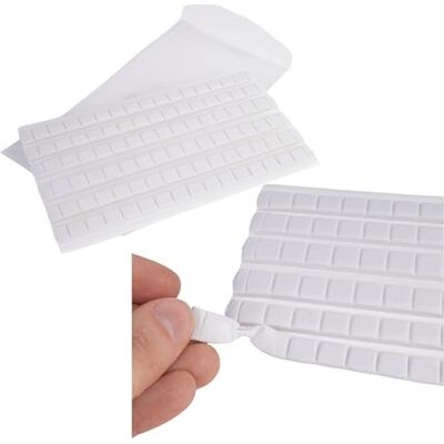 LENS-AID Plakpasta: 96 kleefpunten (wit) – verwijderbaar/herbruikbaar, universele kleefpasta voor wandposters, foto's, modelbouw, doe-het-zelf, accessoires enz. LENS-AID Plakpasta: 96 kleefpunten (wit) – verwijderbaar/herbruikbaar, universele kleefpasta voor wandposters, foto's, modelbouw, doe-het-zelf, accessoires enz.