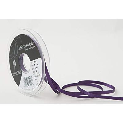 Berisfords 3501 5 mm Blackberry 6841 10 x 1 x 10 cm dubbelzijdig satijnen lint Poly, Blackberry Berisfords 3501 5 mm Blackberry 6841 10 x 1 x 10 cm dubbelzijdig satijnen lint Poly, Blackberry