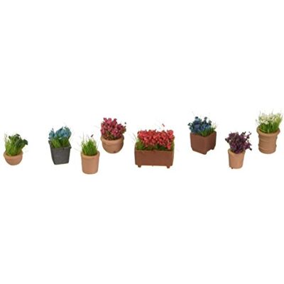 NOCH 14031 – modelbouw voor straatkransen – bloemen in bloempotten – 9 stuks NOCH 14031 – modelbouw voor straatkransen – bloemen in bloempotten – 9 stuks