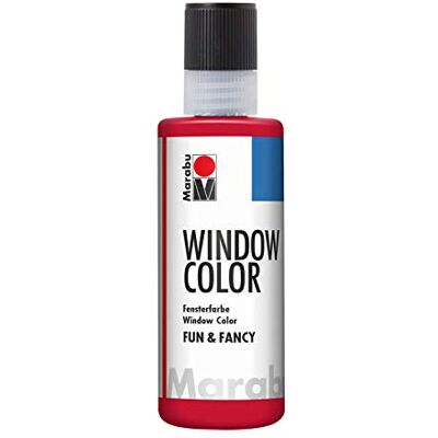 Marabu 038 80 ml Fun and Fancy Paint, Ruby Red Marabu 038 80 ml Fun and Fancy Paint, Ruby Red
