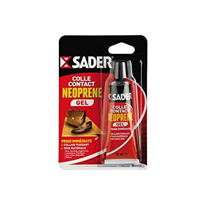 Sader Contactlijm neopreen gel – tube 55 ml – meerdere materialen – sterke hechting Sader Contactlijm neopreen gel – tube 55 ml – meerdere materialen – sterke hechting