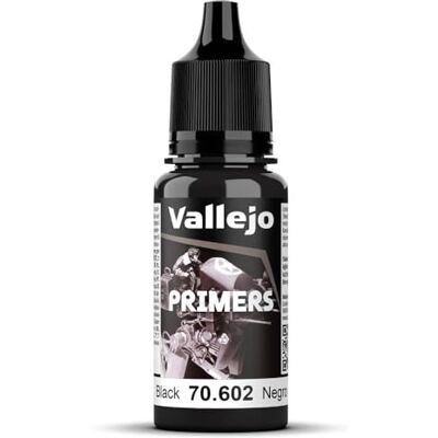 Vallejo Modelkleur 17 ml Polyurethaan Primer Zwart Vallejo Modelkleur 17 ml Polyurethaan Primer Zwart