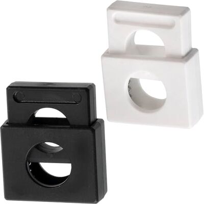 AERZETIX 12 stuks vierkante koordstopper met veer met 1 gat kleur zwart en wit 10 mm openingen kunststof doe-het-zelf creaties met veters, kleding en rugzak AERZETIX 12 stuks vierkante koordstopper met veer met 1 gat kleur zwart en wit 10 mm openingen kunststof doe-het-zelf creaties met veters, kleding en rugzak