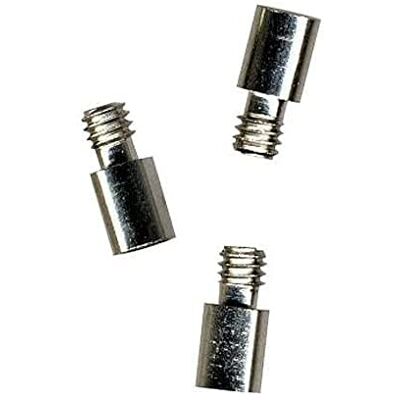 Artemio VIVIP10 Schroefverlenging, metaal, zilver, 7,5 x 0,5 x 8 cm, 3 stuks Artemio VIVIP10 Schroefverlenging, metaal, zilver, 7,5 x 0,5 x 8 cm, 3 stuks