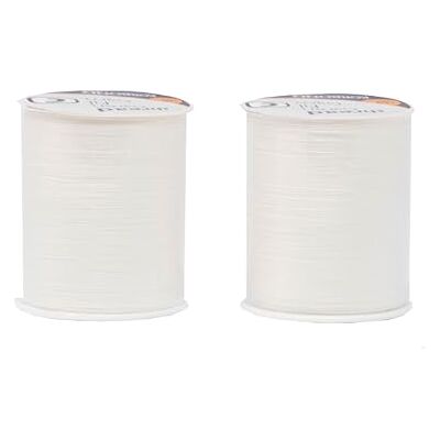 KORBOND Naaigaren 320 m – 2 spoelen 160 m polyester wit – hand- en machinaal naaien KORBOND Naaigaren 320 m – 2 spoelen 160 m polyester wit – hand- en machinaal naaien