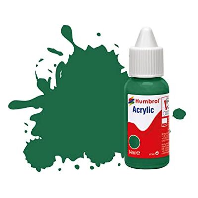 Humbrol Acrylverf nr. 30 donkergroen mat DB0030 Humbrol Acrylverf nr. 30 donkergroen mat DB0030