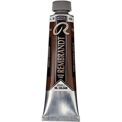 Rembrandt Extra fijne olieverf in tube verbrande schaduw 40 ml Rembrandt Extra fijne olieverf in tube verbrande schaduw 40 ml