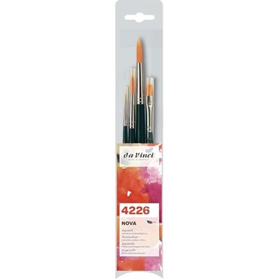 da Vinci Watercolor Series penselenset, synthetisch, meerdere maten da Vinci Watercolor Series penselenset, synthetisch, meerdere maten