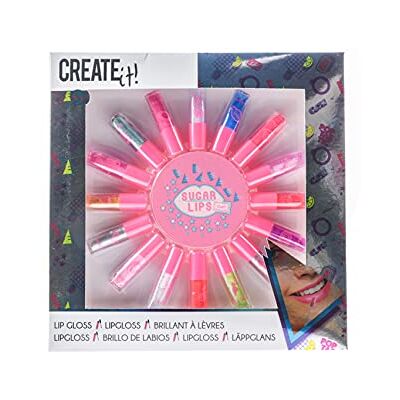 Create it! CREATE IT Palet met 16 glosss, voor kinderen en meisjes, 84181 Create it! CREATE IT Palet met 16 glosss, voor kinderen en meisjes, 84181