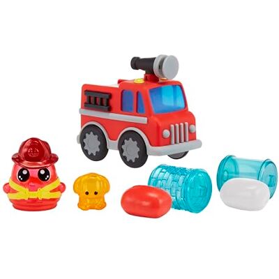 MGA Entertainment DohKins Fire Truck & Firefighter het deeg droogt nooit uit, glutenvrij, geschikt voor verzamelaars en kinderen vanaf 3 jaar MGA Entertainment DohKins Fire Truck & Firefighter het deeg droogt nooit uit, glutenvrij, geschikt voor verzamelaars en kinderen vanaf 3 jaar