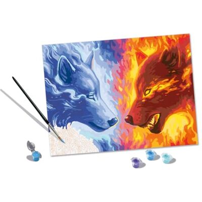 Ravensburger CreArt Malen nach Zahlen 23549 Fire & Ice ab 14 Jahren Ravensburger CreArt Malen nach Zahlen 23549 Fire & Ice ab 14 Jahren