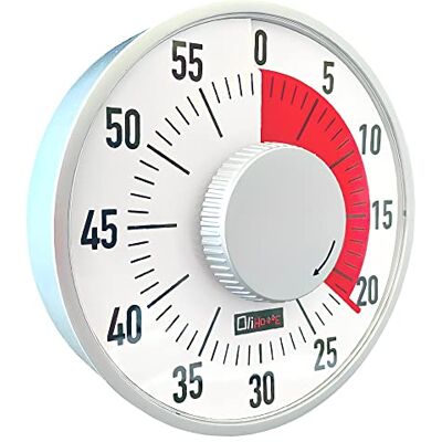Eurotel Enorme timer, 16 x 5 cm – 1 kleur, groot contrast, brug of magneet – rechte cijfers (leesbaar voor kinderen) Eurotel Enorme timer, 16 x 5 cm – 1 kleur, groot contrast, brug of magneet – rechte cijfers (leesbaar voor kinderen)