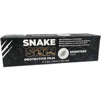 Monsters Ink Snake Skin Protector, rolfolie, transparant, waterdicht, voor snelle genezing (20 cm x 7,3 m) Monsters Ink Snake Skin Protector, rolfolie, transparant, waterdicht, voor snelle genezing (20 cm x 7,3 m)