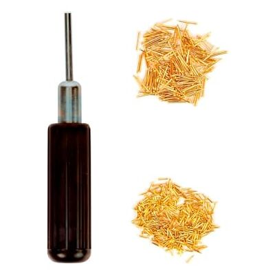 Artesanía Latina Gereedschap voor modelbouw en houthandwerk, magnetische nagelmachine, 100 stuks 5 mm en 10 mm messing ijzeren spijkers model 27023-1 gereedschapsset voor modelbouw Artesanía Latina Gereedschap voor modelbouw en houthandwerk, magnetische nagelmachine, 100 stuks 5 mm en 10 mm messing ijzeren spijkers model 27023-1 gereedschapsset voor modelbouw