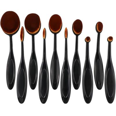 BAOFALI 10 stuks inktmengkwasten voor scrapbooking, sjablonen, kaarten maken, knutselen, inktmenggereedschap (10 maten) BAOFALI 10 stuks inktmengkwasten voor scrapbooking, sjablonen, kaarten maken, knutselen, inktmenggereedschap (10 maten)