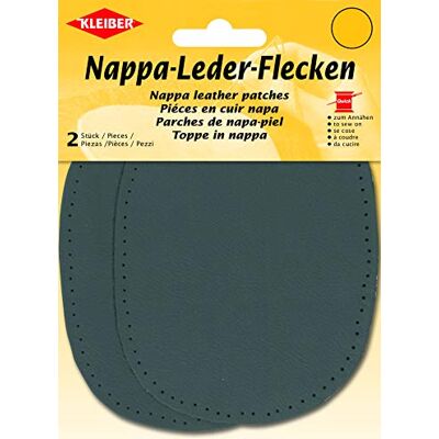Kleiber Nappa reparatiepatch, naaileer, grijs Kleiber Nappa reparatiepatch, naaileer, grijs