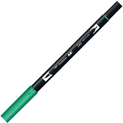 Tombow : Dual Tip Blendable Brush Pen : Sap Green Tombow : Dual Tip Blendable Brush Pen : Sap Green
