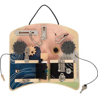 small foot motor skills board locks and rotatie, play and motor skills fun for children aged 3 and up small foot motor skills board locks and rotatie, play and motor skills fun for children aged 3 and up