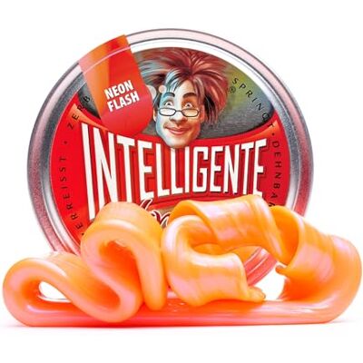 Intelligente Knete Medium Fluo Flash – glitter, vloeibaar glas, leuke kleuren (40 g) Intelligente Knete Medium Fluo Flash – glitter, vloeibaar glas, leuke kleuren (40 g)