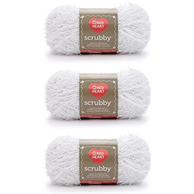 Red Heart Verpakking met 3 draden, polyester, kokosnoot Red Heart Verpakking met 3 draden, polyester, kokosnoot