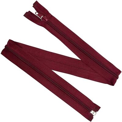 AERZETIX Set van 8 spiraalritssluitingen nr. 5 60 cm deelbaar met schuiver van nylon polyester metaal licht bordeaux kleur naaicreaties DIY textiel AERZETIX Set van 8 spiraalritssluitingen nr. 5 60 cm deelbaar met schuiver van nylon polyester metaal licht bordeaux kleur naaicreaties DIY textiel