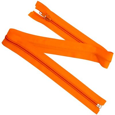 AERZETIX Set van 8 spiraalritssluitingen nr. 5 60 cm deelbaar met schuiver van nylon polyester metaal oranje kleur naaien creaties DIY textiel AERZETIX Set van 8 spiraalritssluitingen nr. 5 60 cm deelbaar met schuiver van nylon polyester metaal oranje kleur naaien creaties DIY textiel