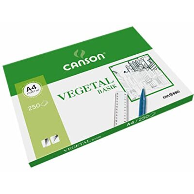 Canson Verpakking A4 (250 vellen) Guarro plantaardige basis 95 g Canson Verpakking A4 (250 vellen) Guarro plantaardige basis 95 g