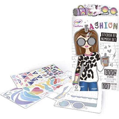 CRAYOLA Creations Kleuralbum voor mode met cijfers, creatieve activiteit en cadeau-idee voor meisjes, vanaf 8 jaar, meerkleurig, 26285 CRAYOLA Creations Kleuralbum voor mode met cijfers, creatieve activiteit en cadeau-idee voor meisjes, vanaf 8 jaar, meerkleurig, 26285