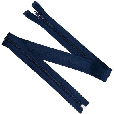 AERZETIX 5 stuks spiraalritssluitingen nr. 5 75 cm deelbaar met schuif van nylon polyester metaal naaicreaties doe-het-zelf textiel kleur donkerblauw AERZETIX 5 stuks spiraalritssluitingen nr. 5 75 cm deelbaar met schuif van nylon polyester metaal naaicreaties doe-het-zelf textiel kleur donkerblauw