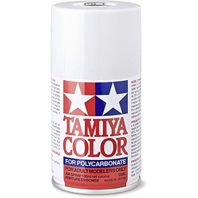 Tamiya 86001-A00 86001 PS-1 spuitbus voor kunststof modellen, 100 ml, wit, 100 ml Tamiya 86001-A00 86001 PS-1 spuitbus voor kunststof modellen, 100 ml, wit, 100 ml