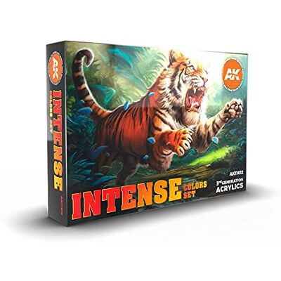 AK Interactive AK11612 Acrylverf, 3 g, intense kleuren AK Interactive AK11612 Acrylverf, 3 g, intense kleuren