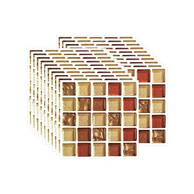 FBBULES 20 stuks tegelstickers, zelfklevend, hittebestendig, waterdicht, voor keuken, woonkamer, borduurwerk, mozaïek, geel (10 x 10 cm/ 4 x 4 inches) FBBULES 20 stuks tegelstickers, zelfklevend, hittebestendig, waterdicht, voor keuken, woonkamer, borduurwerk, mozaïek, geel (10 x 10 cm/ 4 x 4 inches)