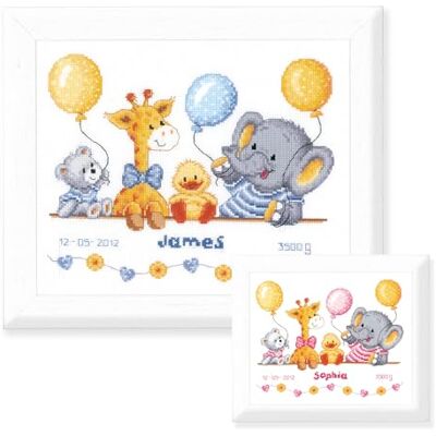 Vervaco Kruissteek Telling Kit DIY Cadeau Baby Geboorte Aangepaste Geboortedeel II Volledige Schilderij Borduurset Vrije Tijd Creatieve Home Decoronca. 27 x 22 cm Cross Stitch Vervaco Kruissteek Telling Kit DIY Cadeau Baby Geboorte Aangepaste Geboortedeel II Volledige Schilderij Borduurset Vrije Tijd Creatieve Home Decoronca. 27 x 22 cm Cross Stitch
