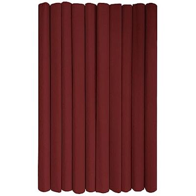 Interdruk 10 rollen crêpepapier voor kinderen, knutselen en decoreren Set van 10 spoelen (50 cm x 200 cm, 28 g/m²) 28 donkerbruin Interdruk 10 rollen crêpepapier voor kinderen, knutselen en decoreren Set van 10 spoelen (50 cm x 200 cm, 28 g/m²) 28 donkerbruin