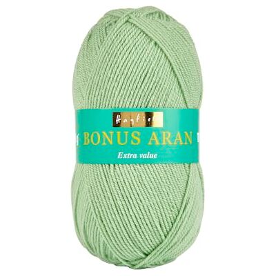 Sirdar Hayfield Bonus Aran 604 Jade-wol, 100 g Sirdar Hayfield Bonus Aran 604 Jade-wol, 100 g