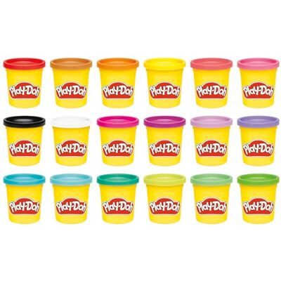 Play-Doh Set van 18 fantasiepotten Play-Doh Set van 18 fantasiepotten